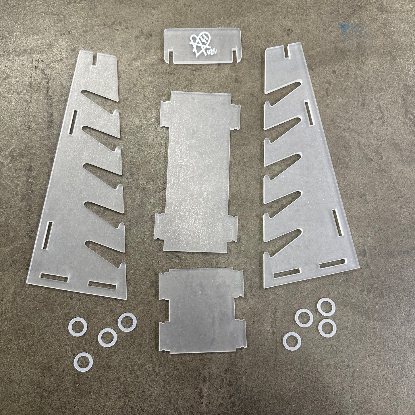 Asi Berlin Acrylic Board Rack