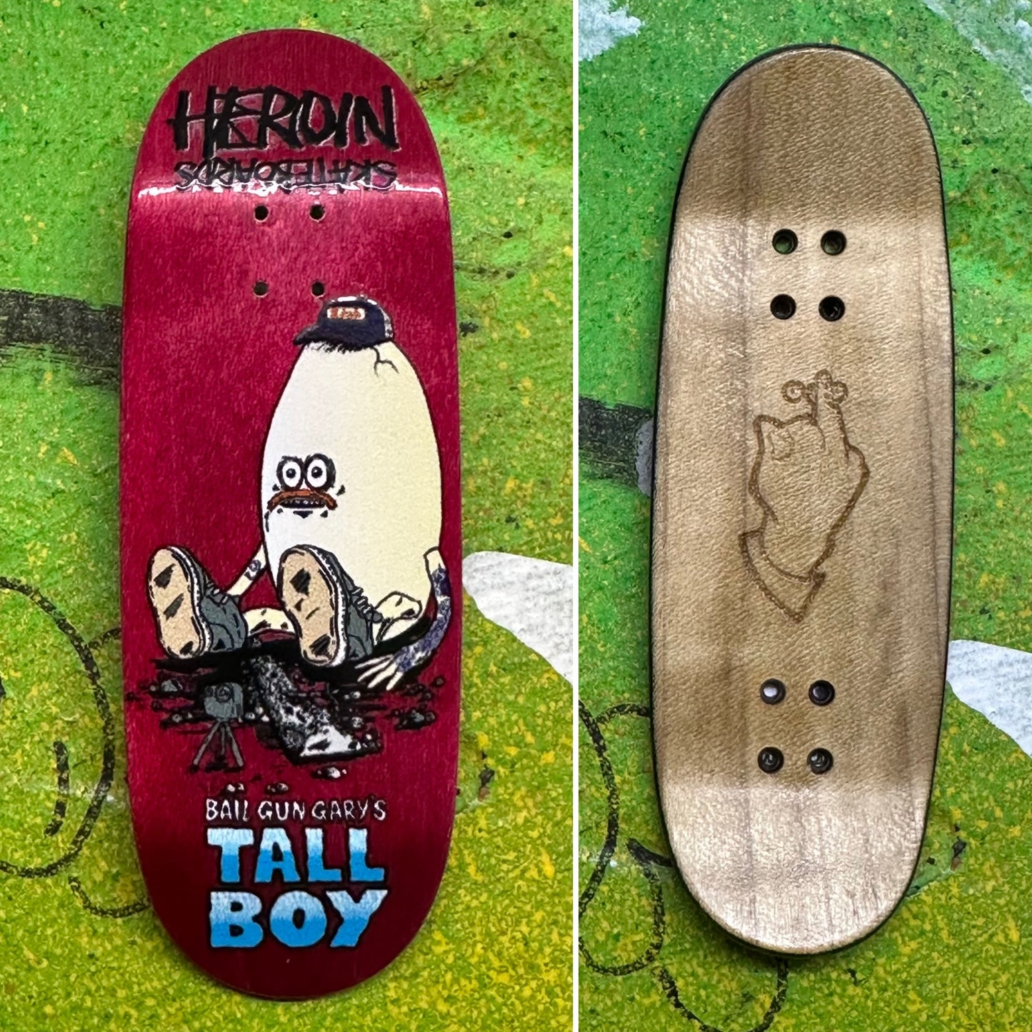 Stinkefingaz X Heroin Skateboards