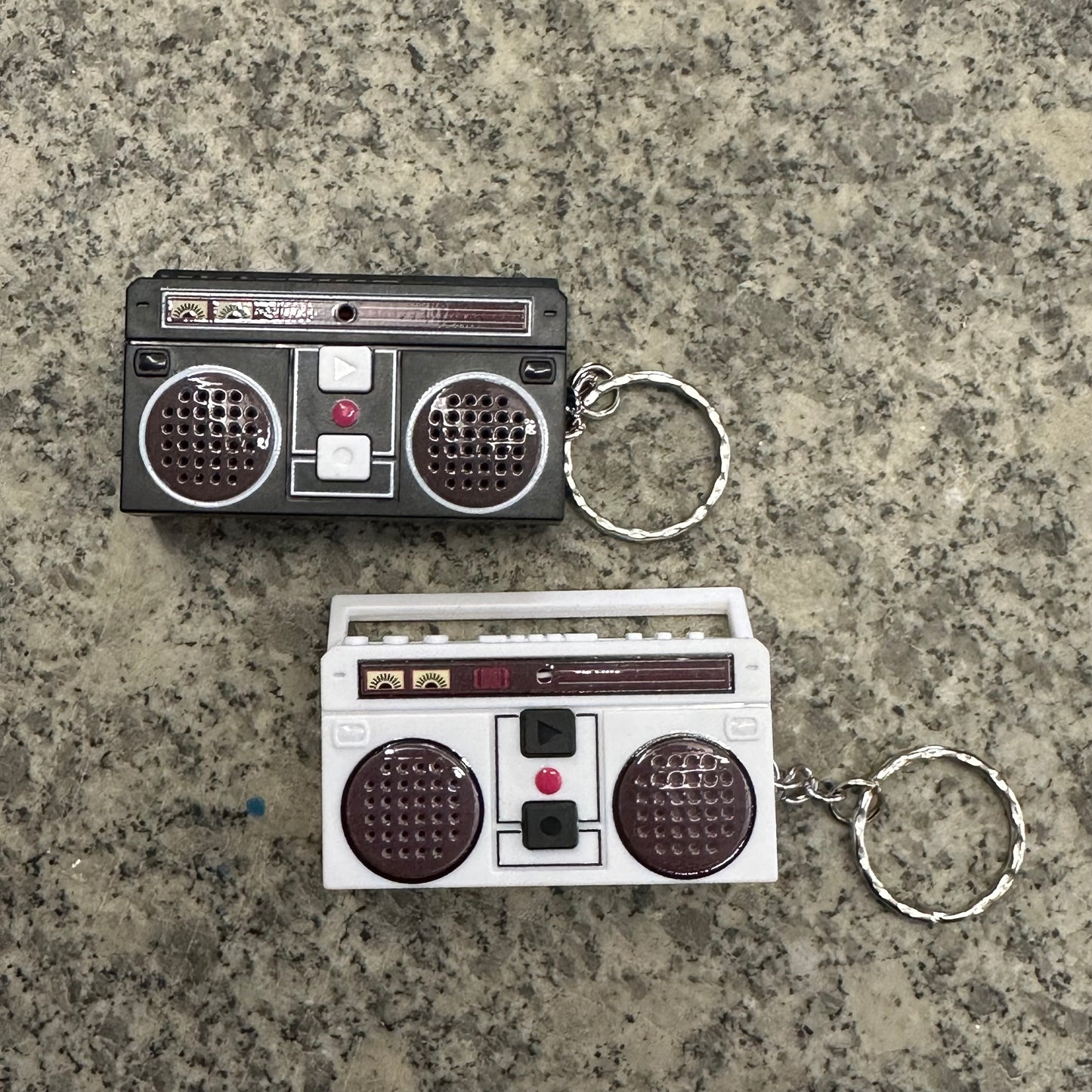 Boombox Keychain