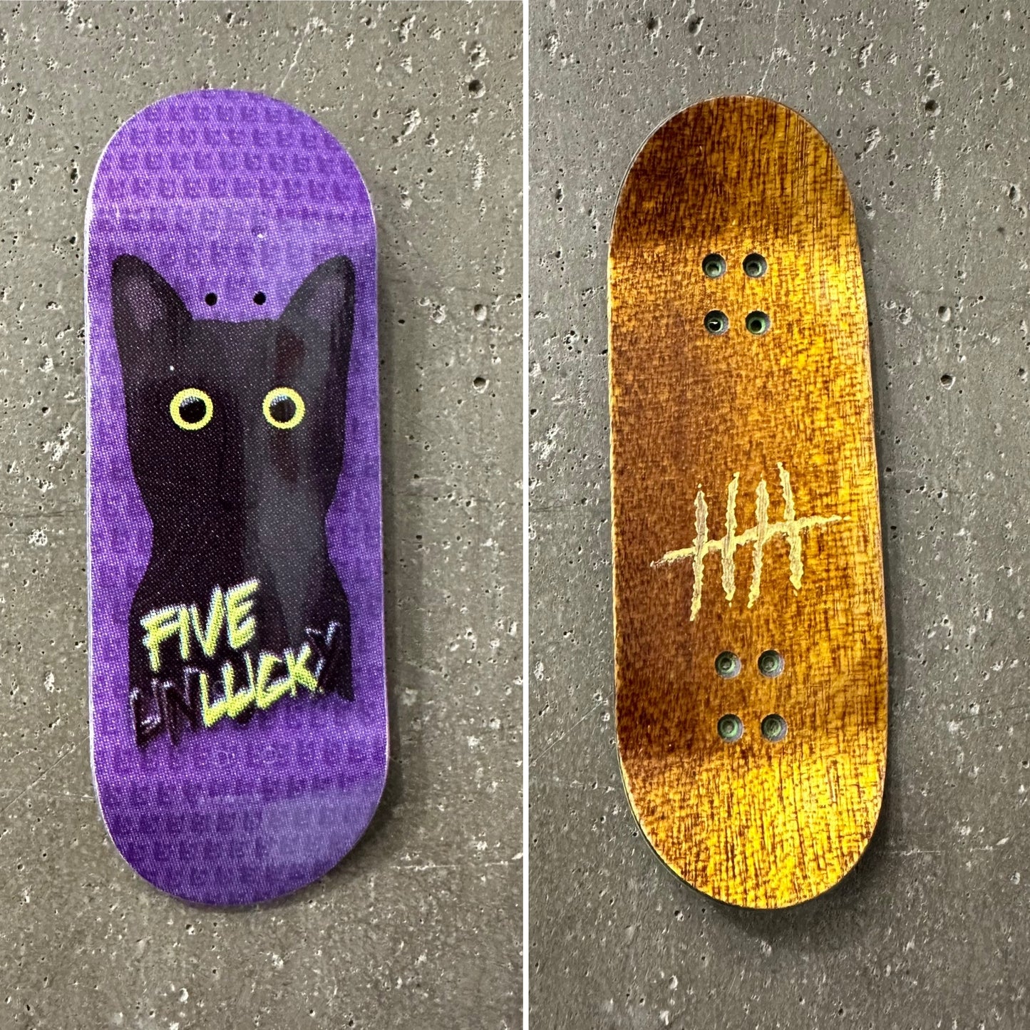 Five Luck Fingerboards - Fu Mold