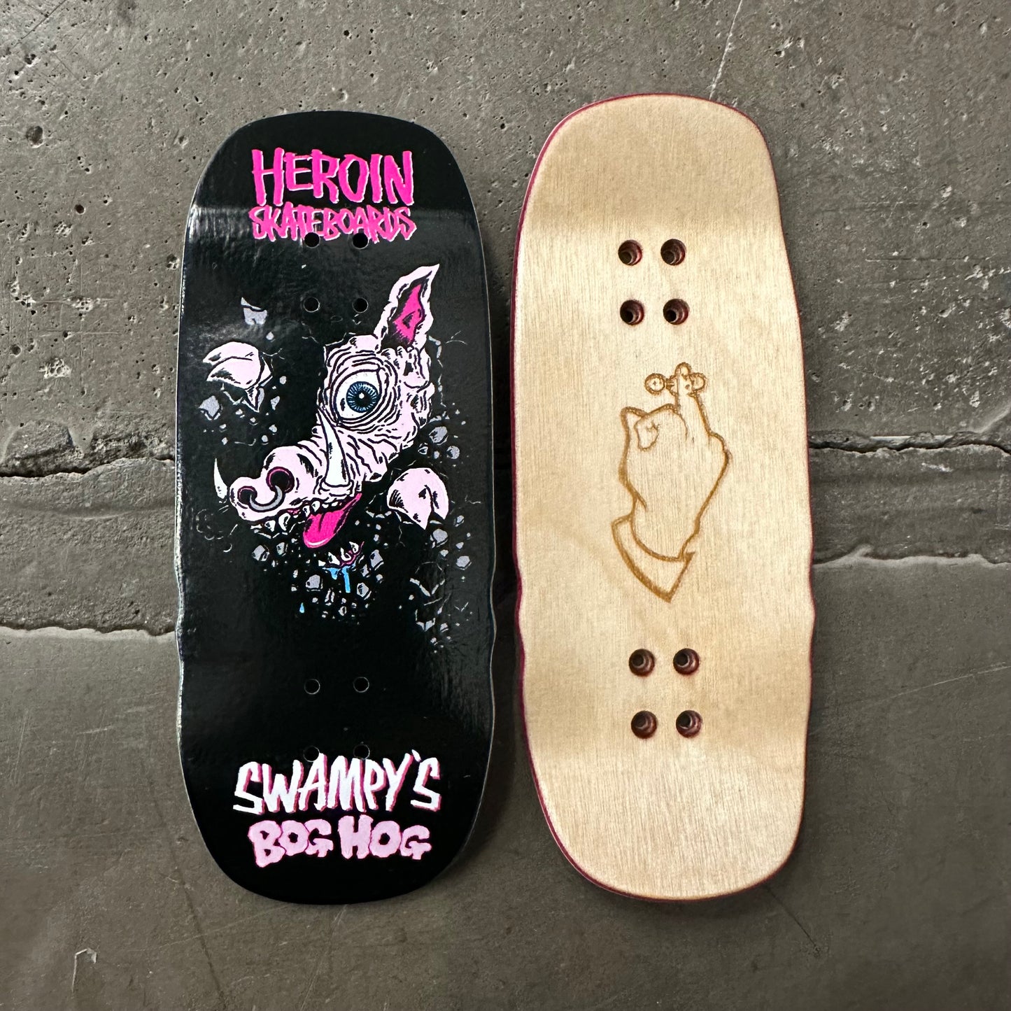 Stinkefingaz X Heroin Skateboards