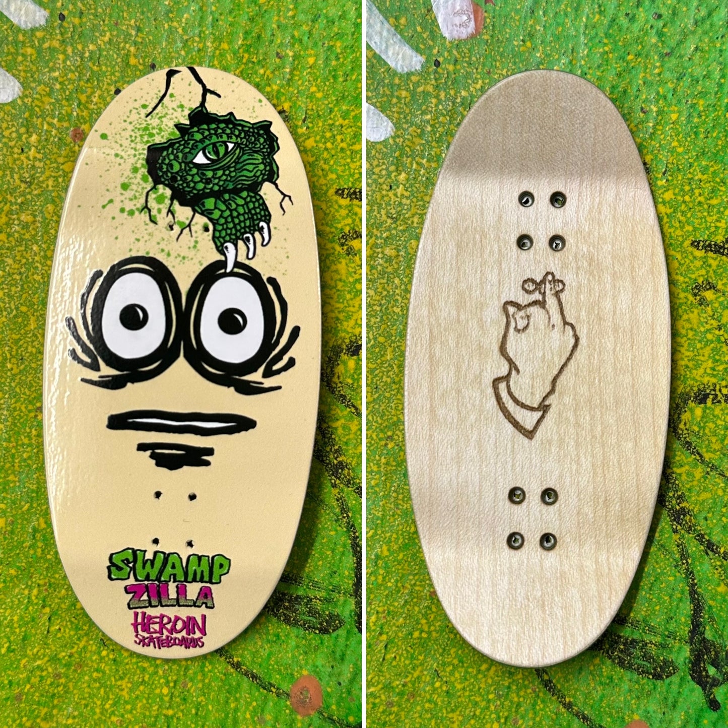 Stinkefingaz X Heroin Skateboards