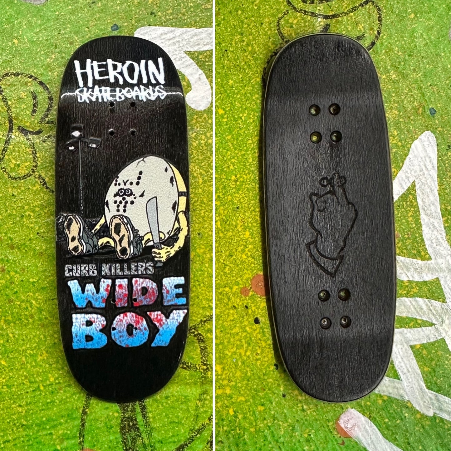 Stinkefingaz X Heroin Skateboards