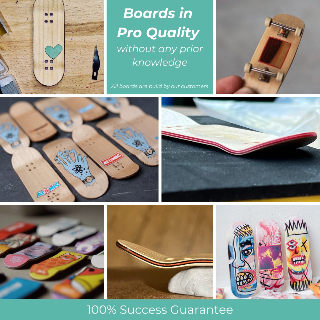 Create Your Skate Fingerboard Molds