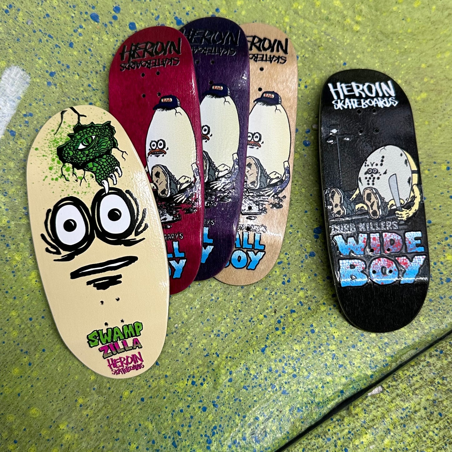 Stinkefingaz X Heroin Skateboards