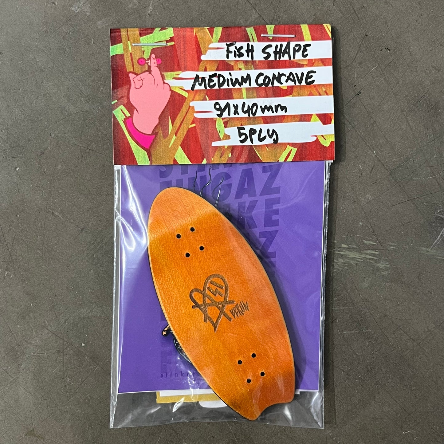 Stinkefingaz Fish Shape