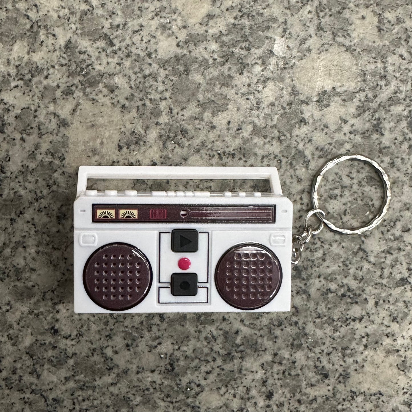 Boombox Keychain
