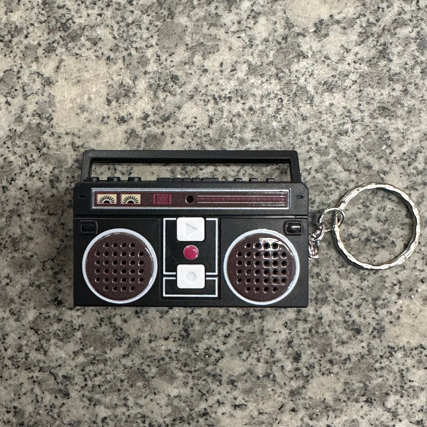 Boombox Keychain