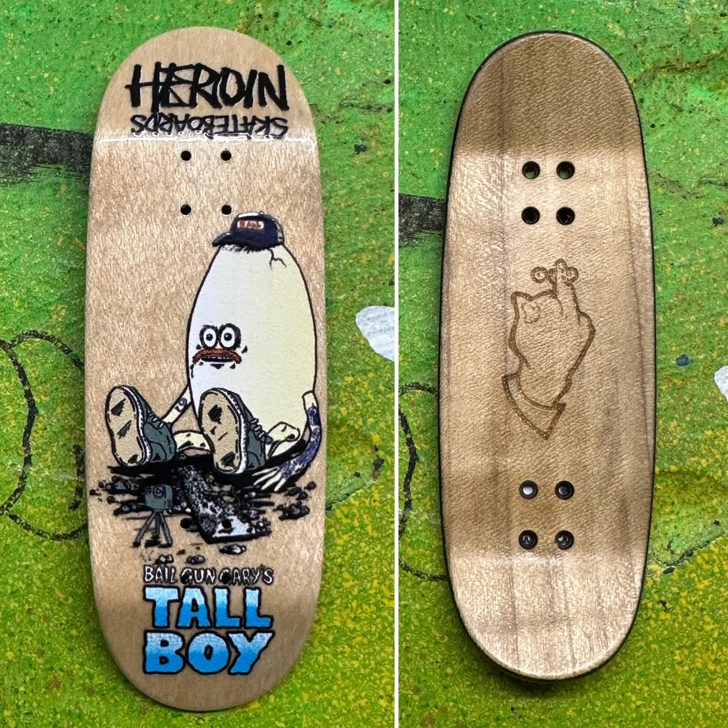 Stinkefingaz X Heroin Skateboards