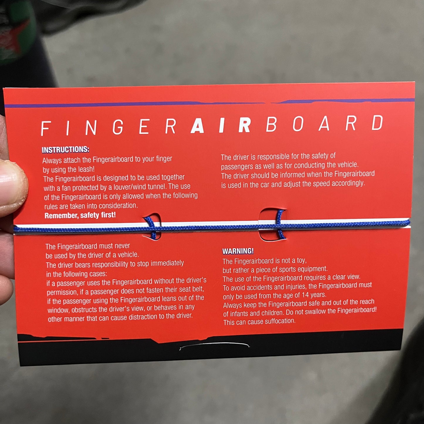 Fingerairboards