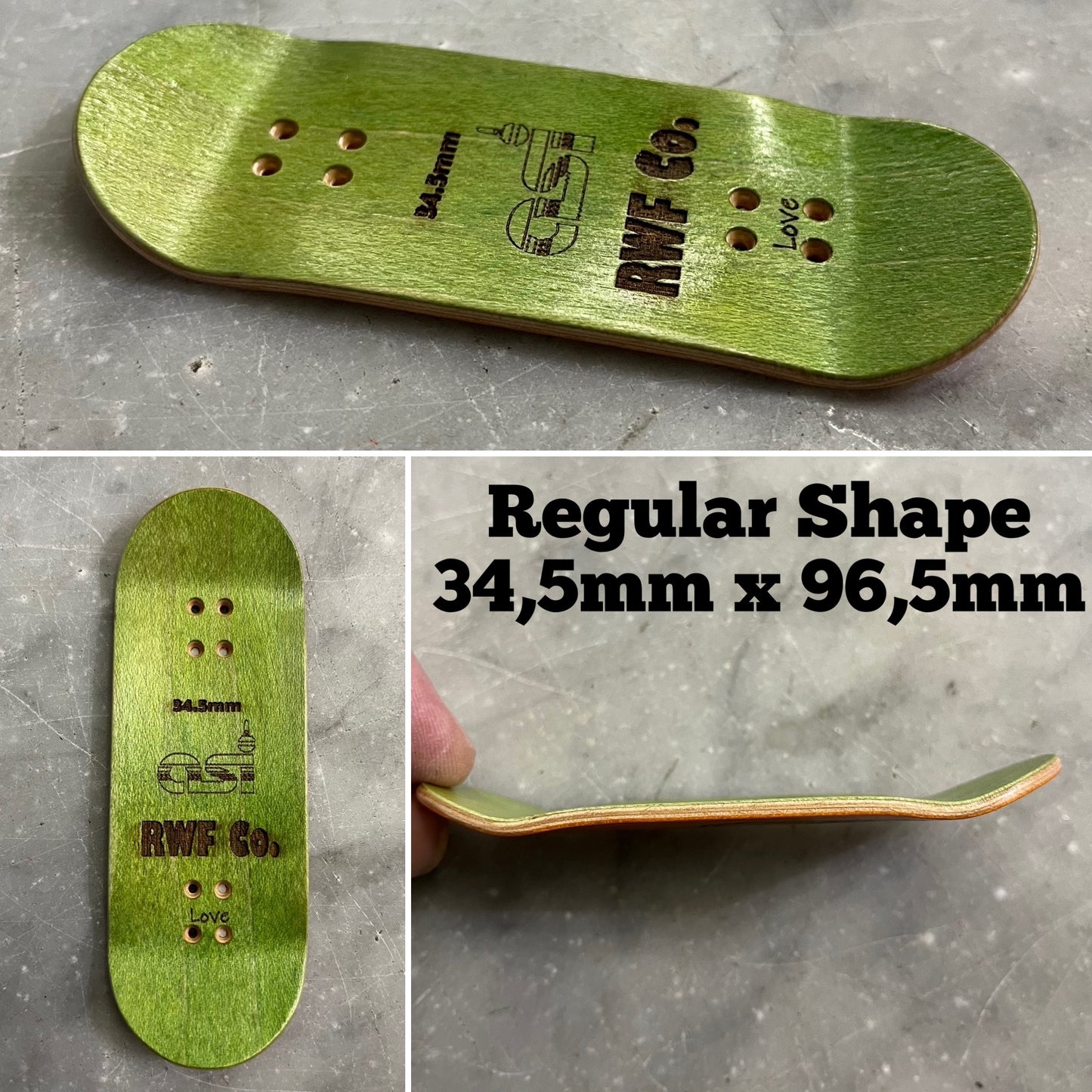 Red Wolf Fingerboard