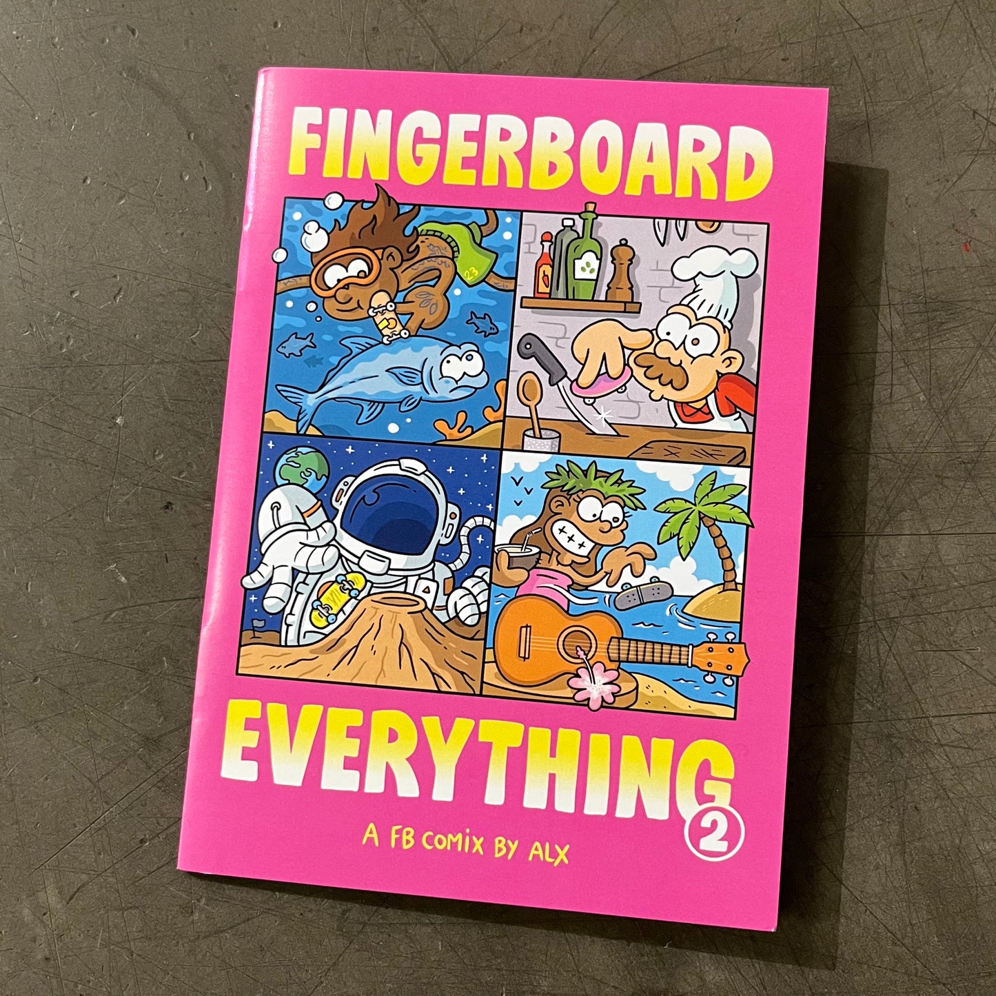 Fingerboard Art by ALX