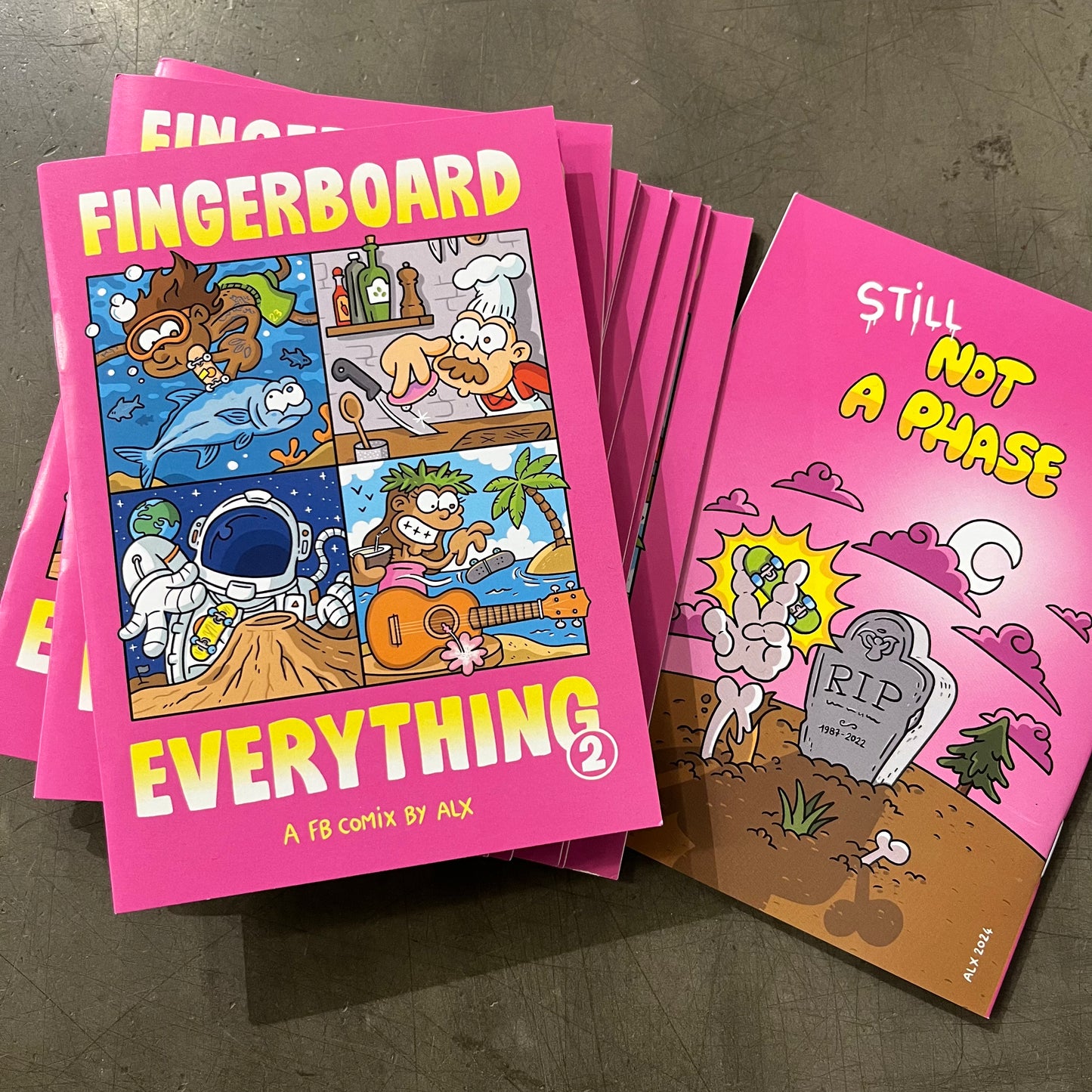 Fingerboard Art by ALX
