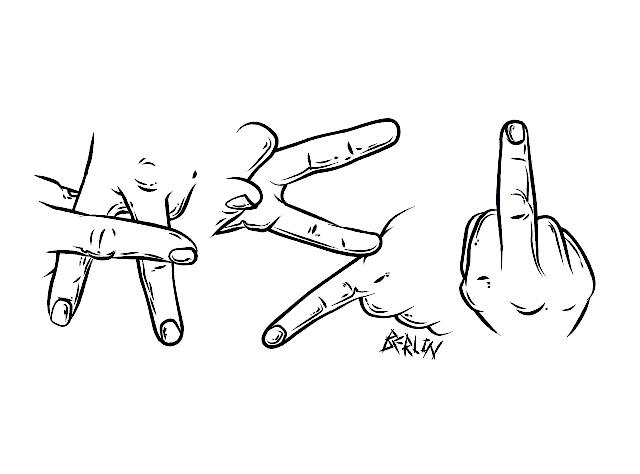 ASI Fingers T-Shirt