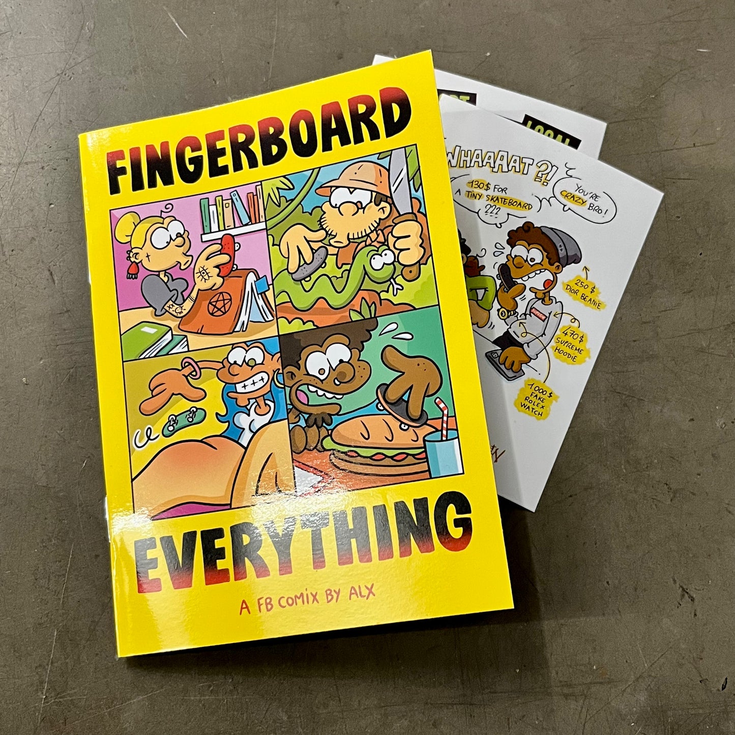 Fingerboard Art by ALX