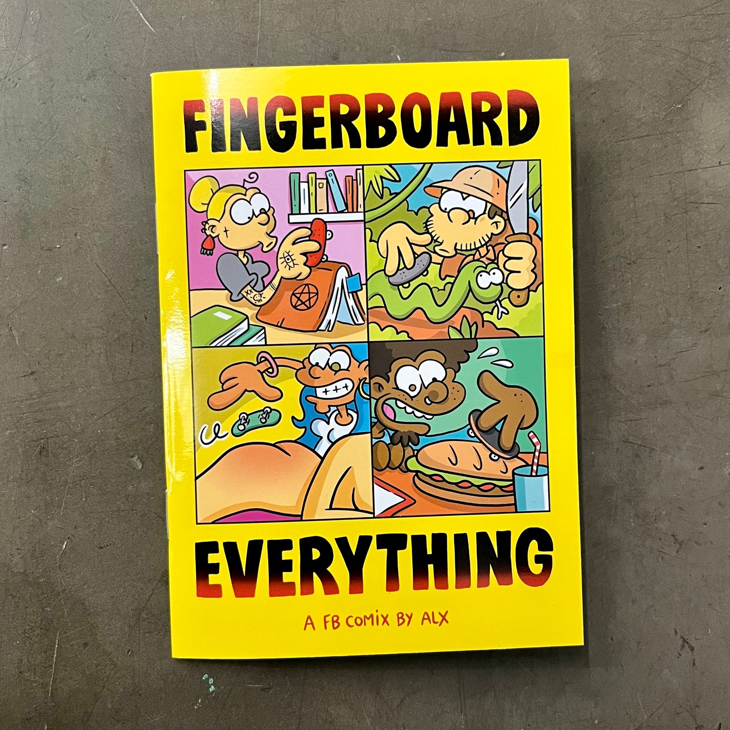 Fingerboard Art by ALX