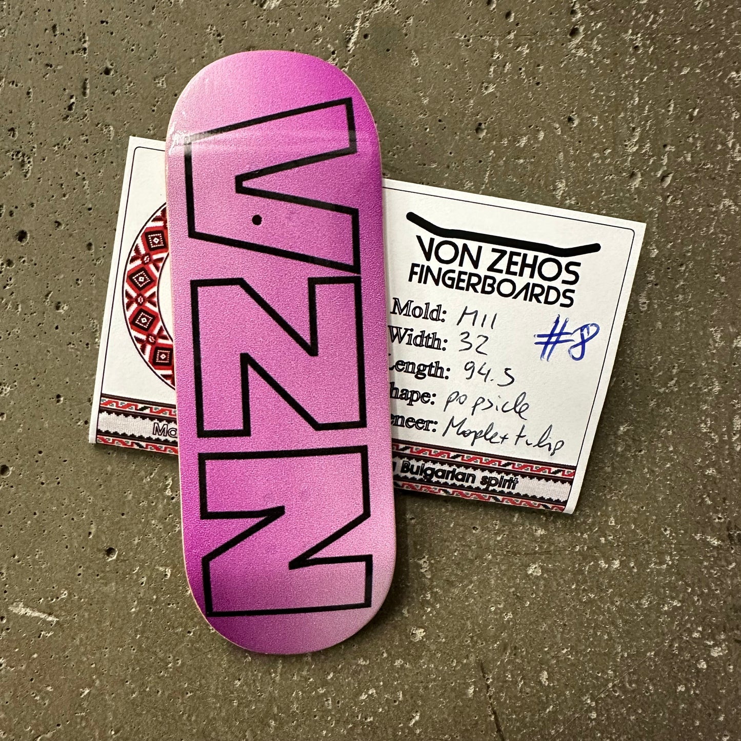 Von Zehos Fingerboards