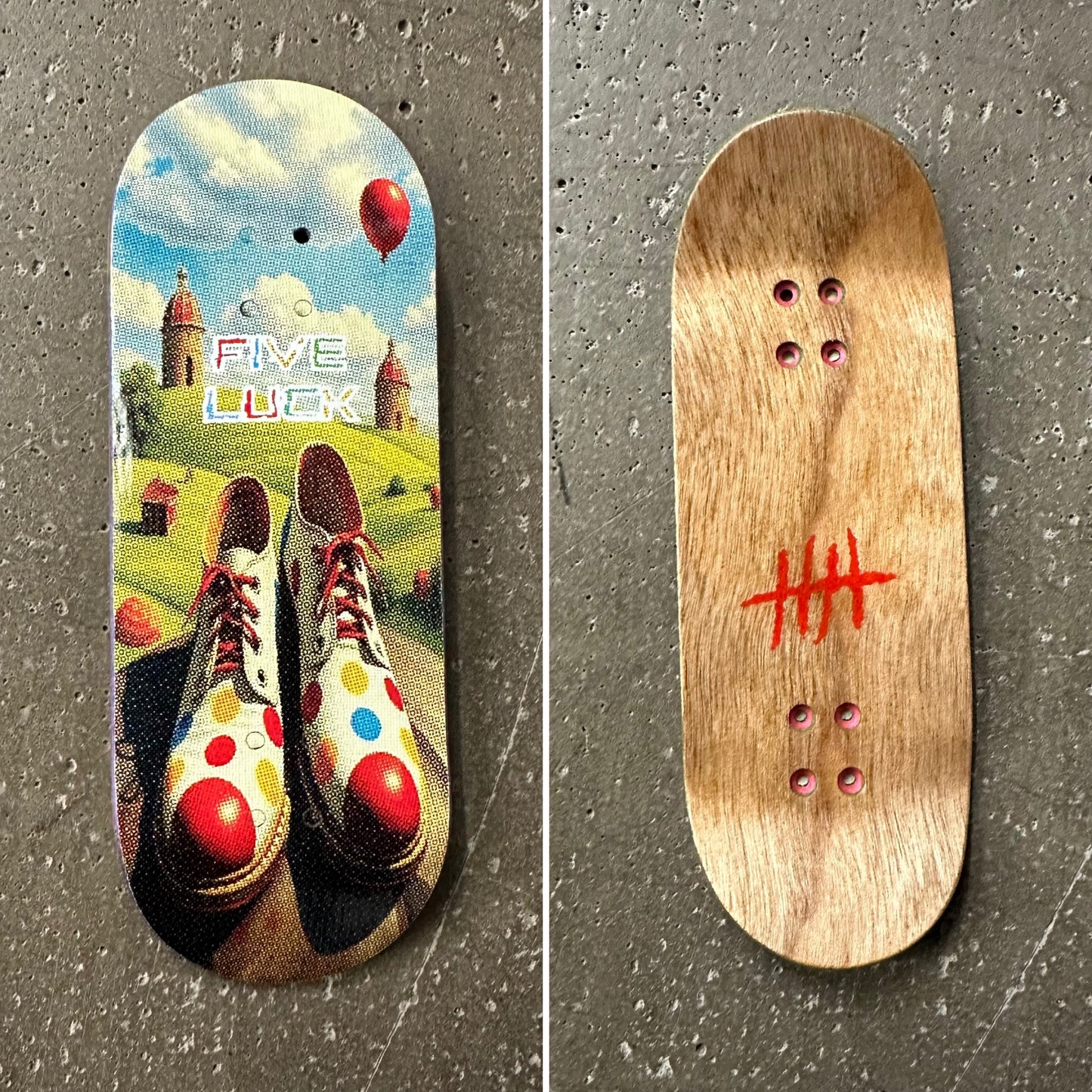 Five Luck Fingerboards - Fu Mold