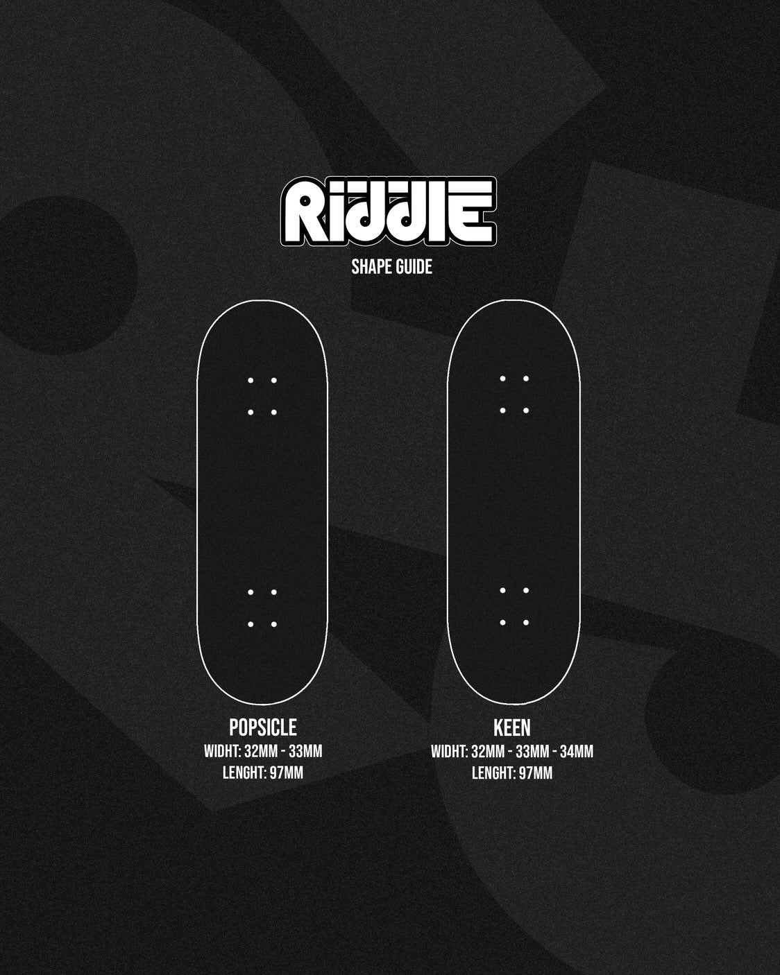 RIDDLE Fingerboards