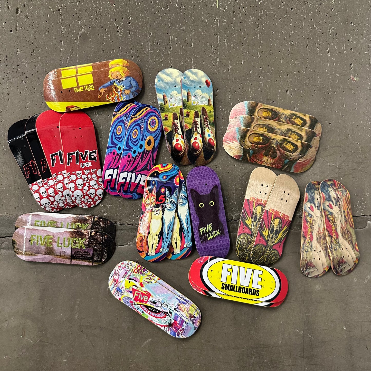 Five Luck Fingerboards - Fu Mold