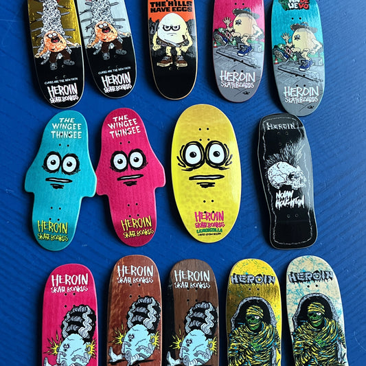 Stinkefingaz X Heroin Skateboards NEW BATCH