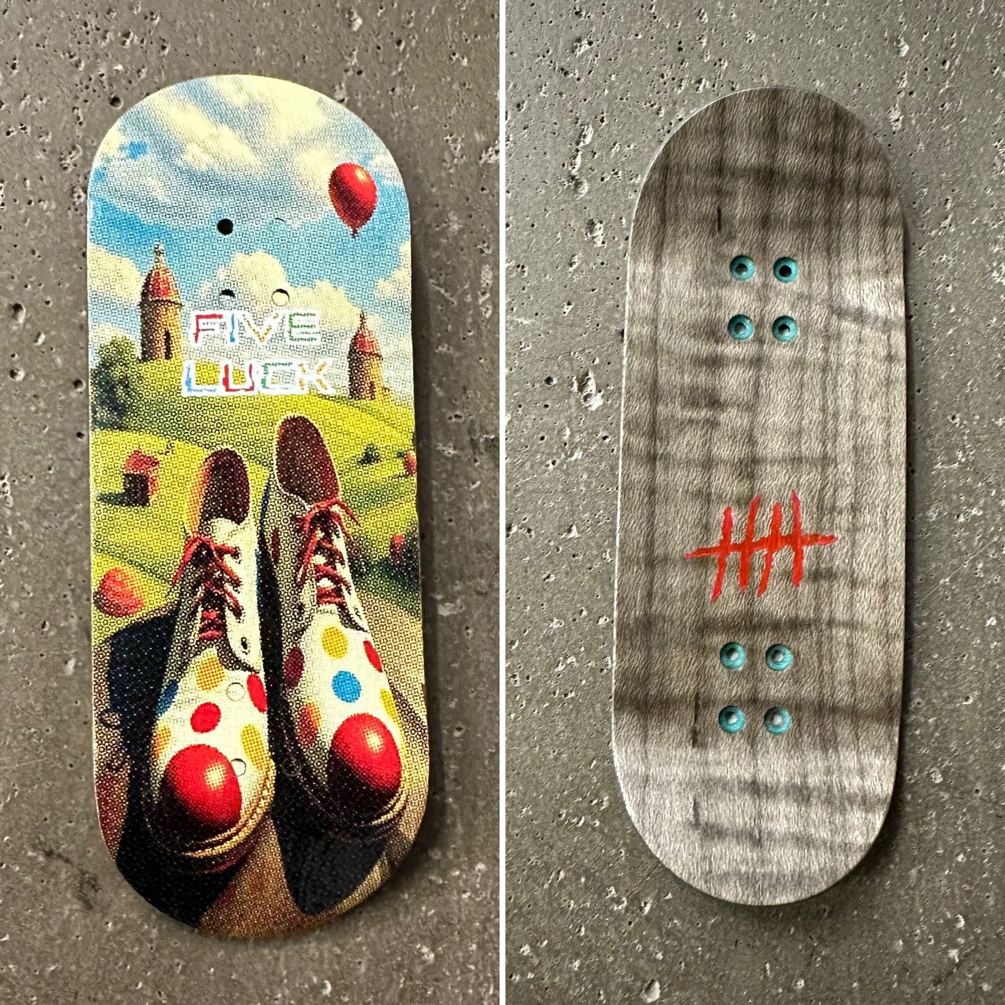 Five Luck Fingerboards - Tech 5 Mold
