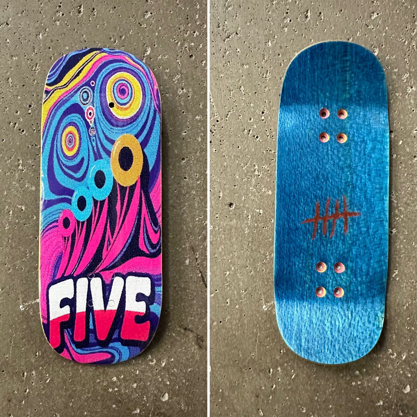 Five Luck Fingerboards - Tech 5 Mold