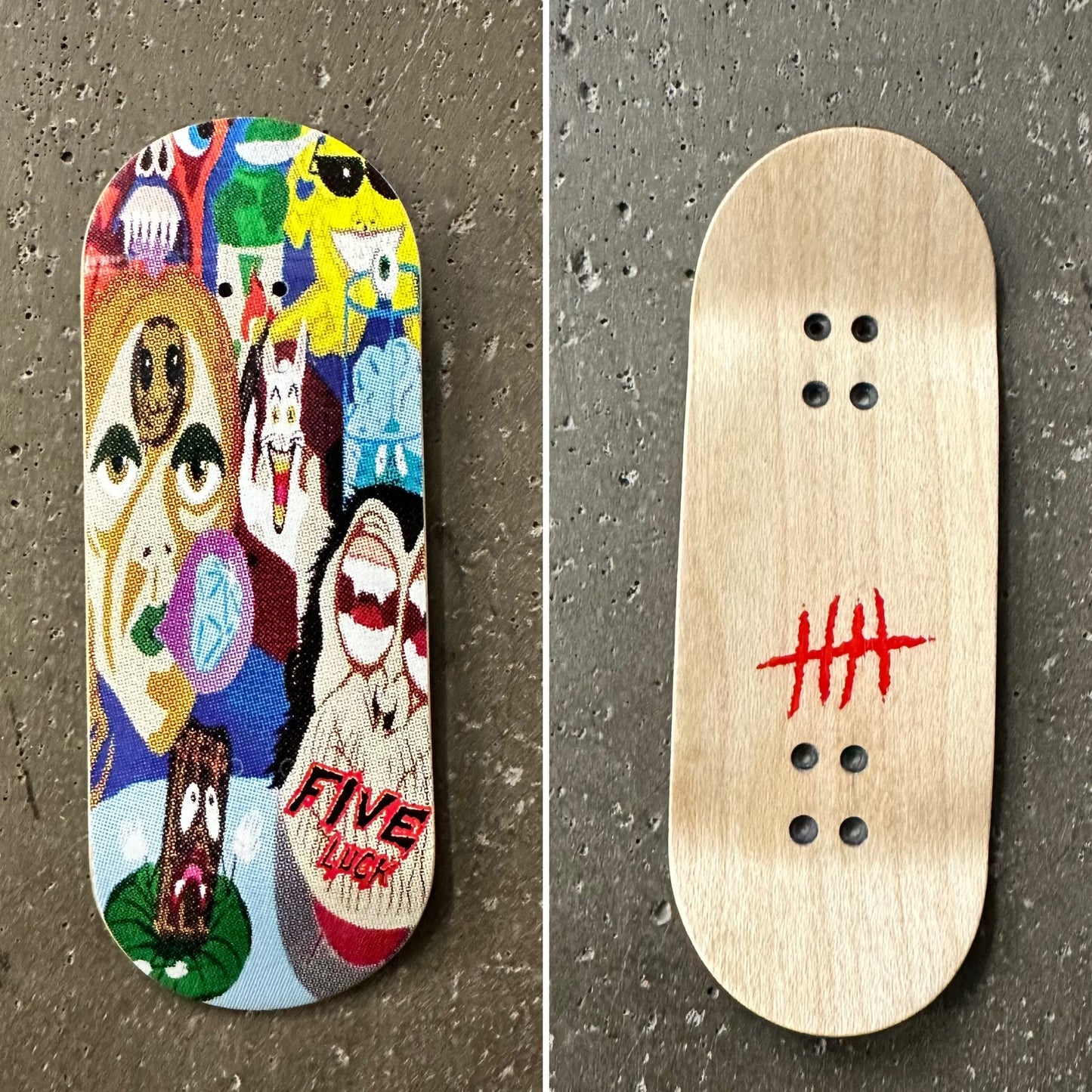 Five Luck Fingerboards - Tech 5 Mold