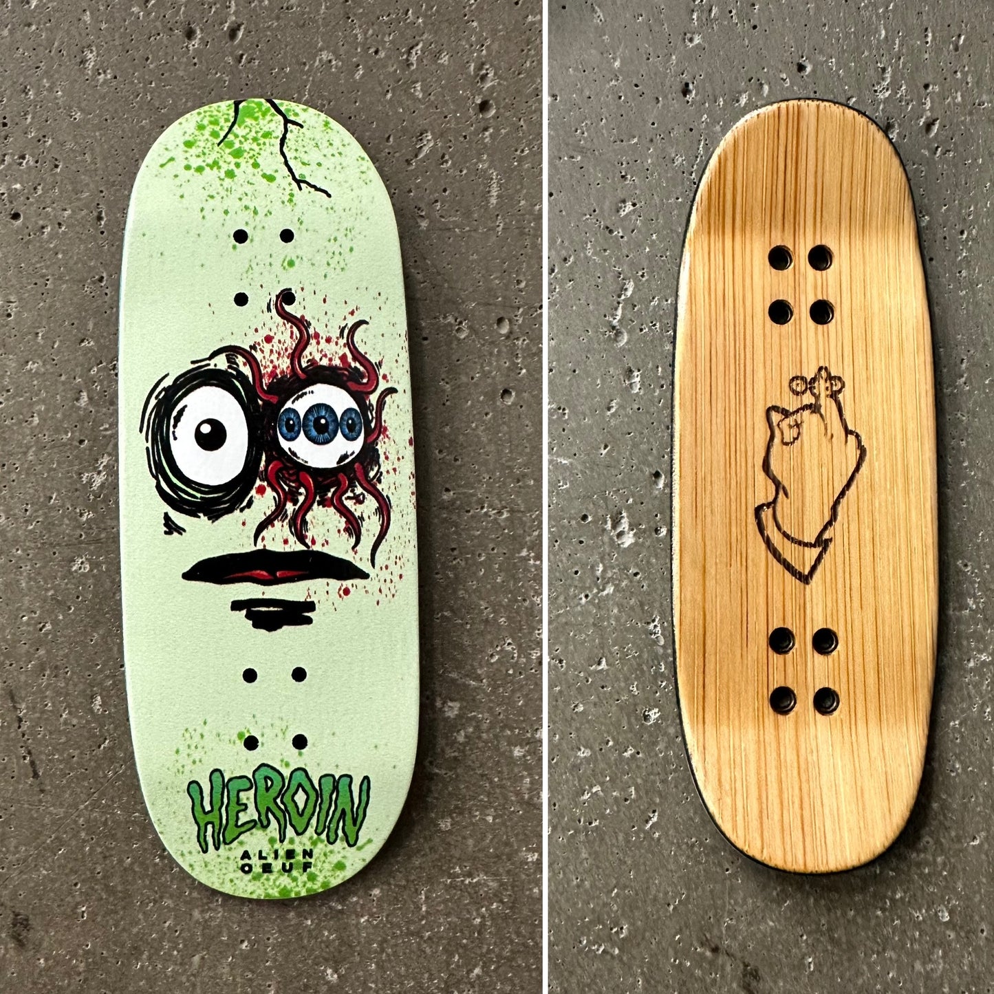 Stinkefingaz X Heroin Skateboards