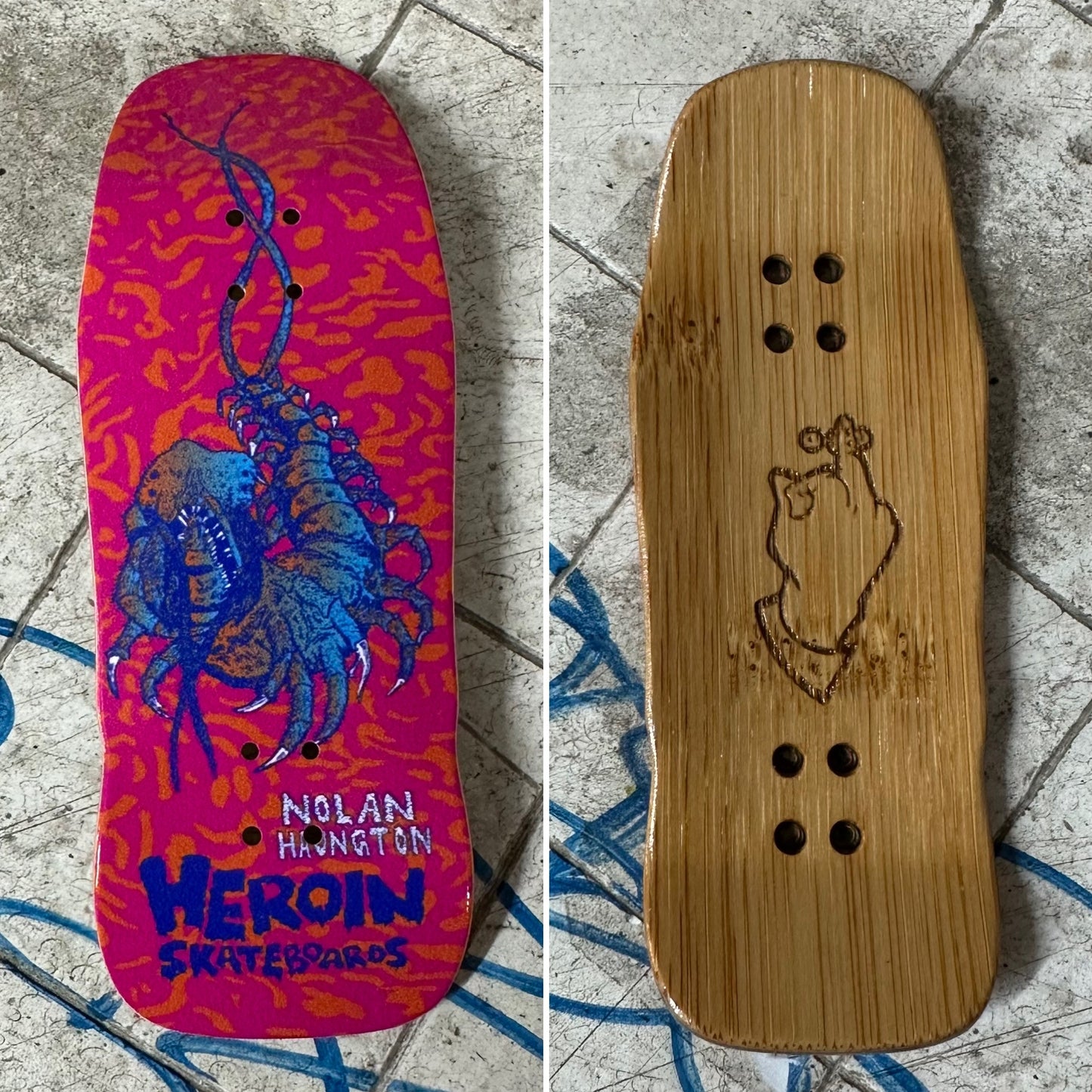 Stinkefingaz X Heroin Skateboards