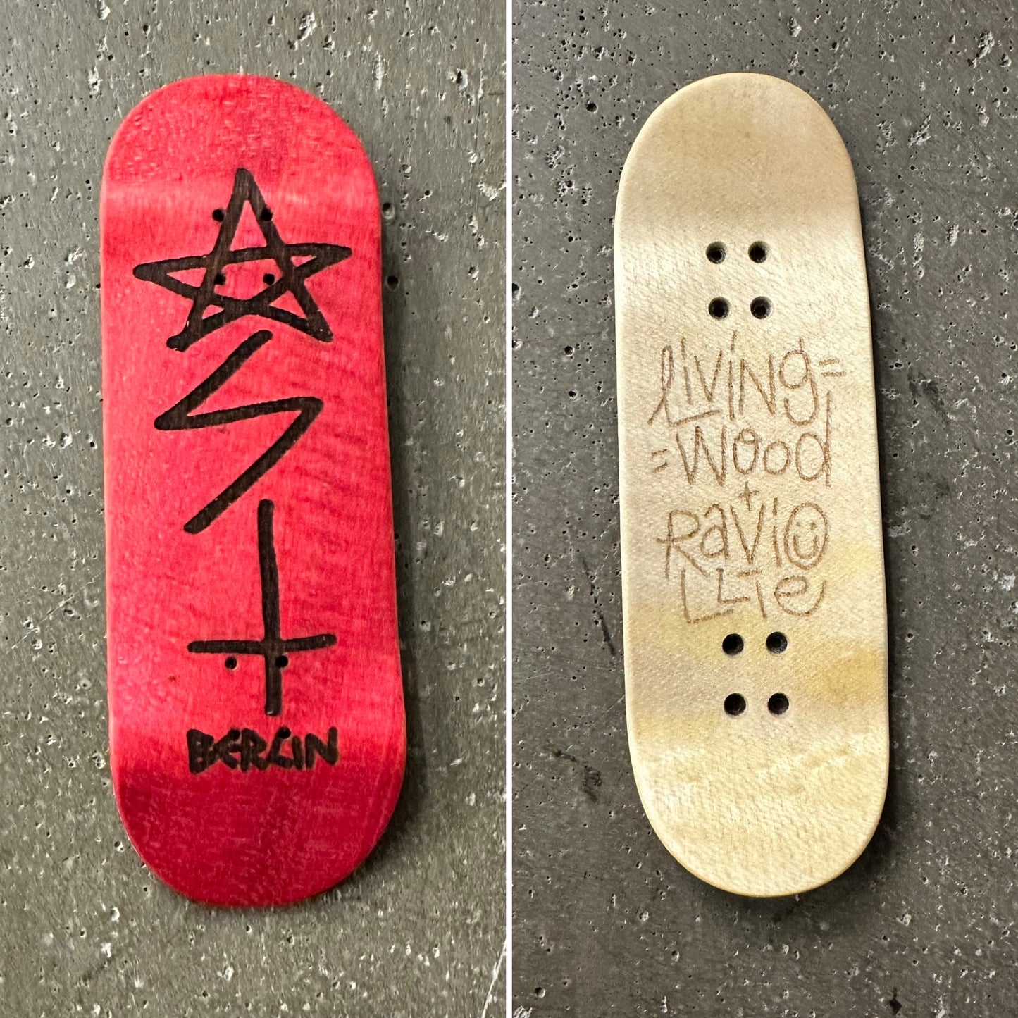 Living Wood Fingerboards