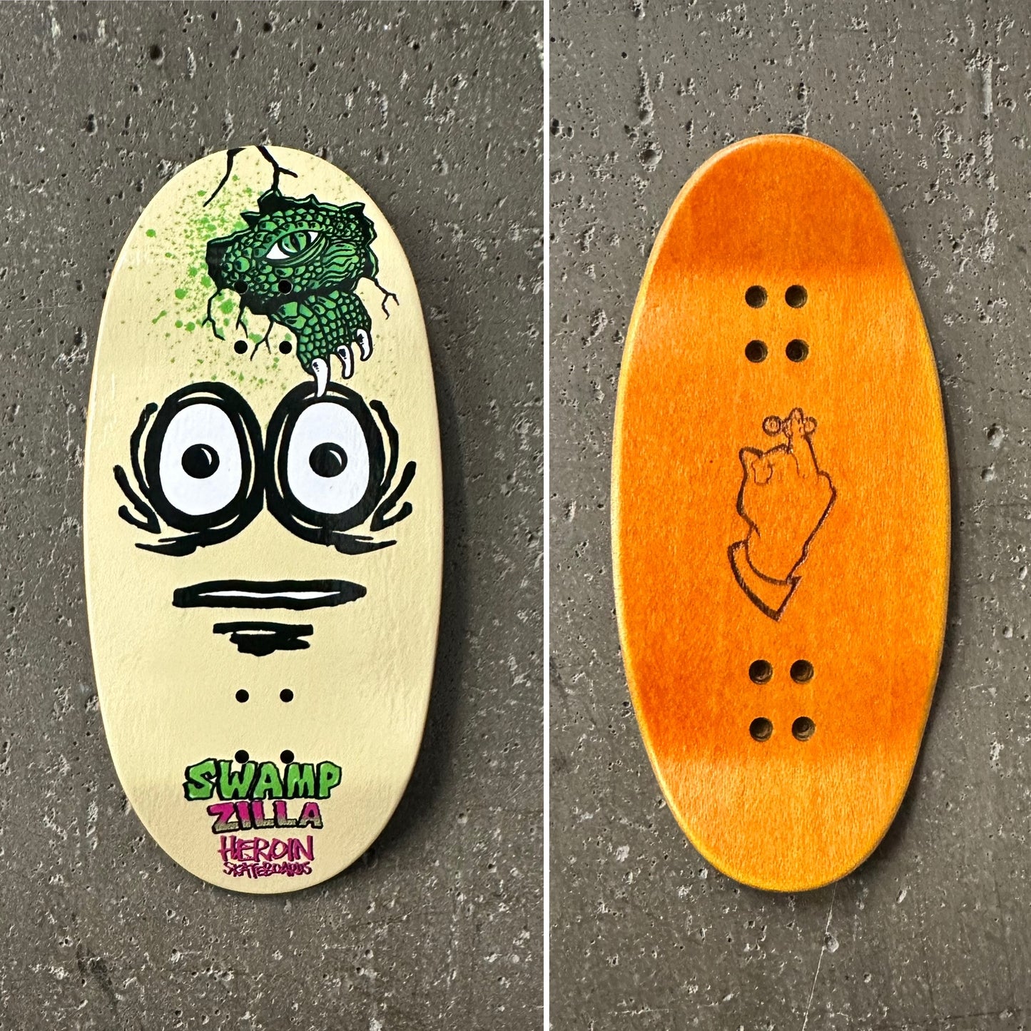 Stinkefingaz X Heroin Skateboards