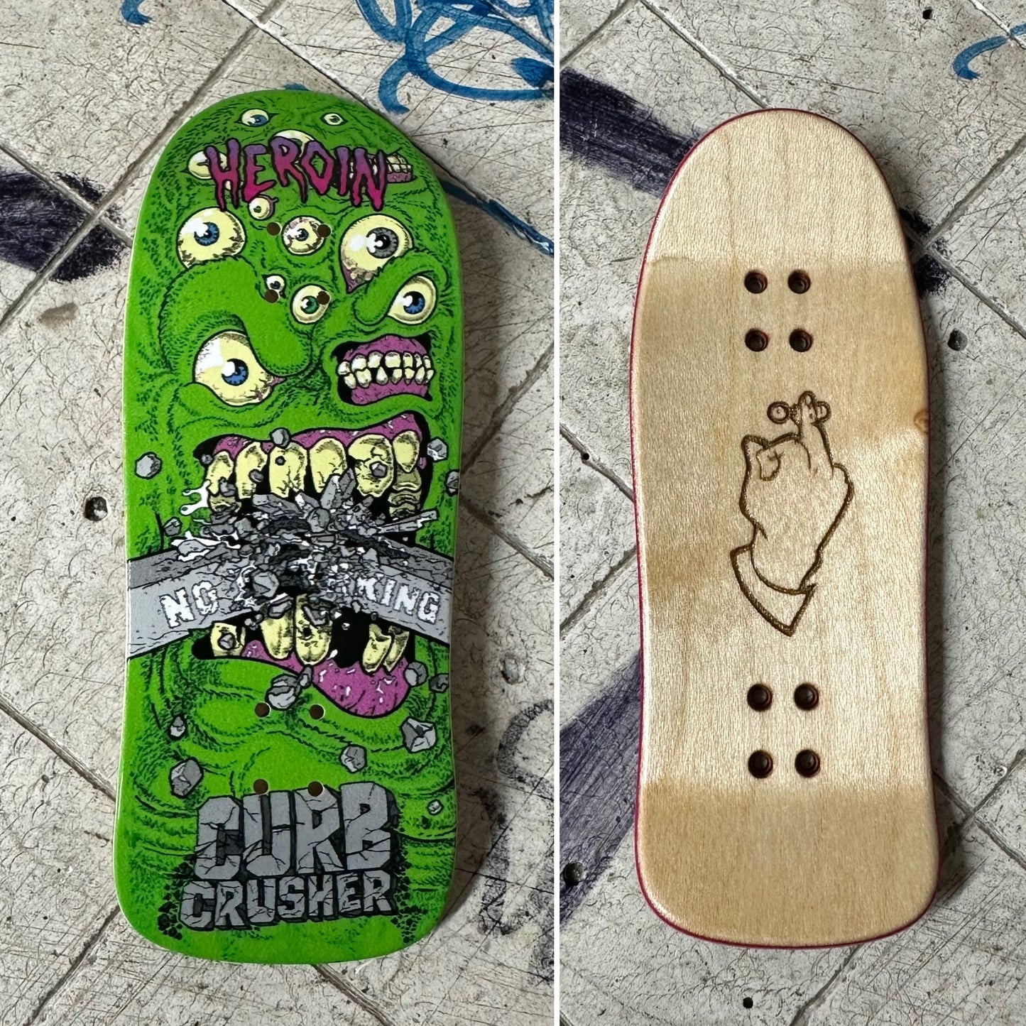 Stinkefingaz X Heroin Skateboards