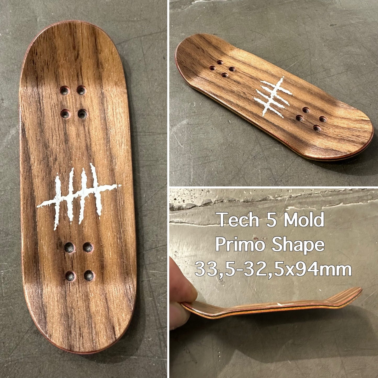Five Luck Fingerboards - Tech 5 Mold