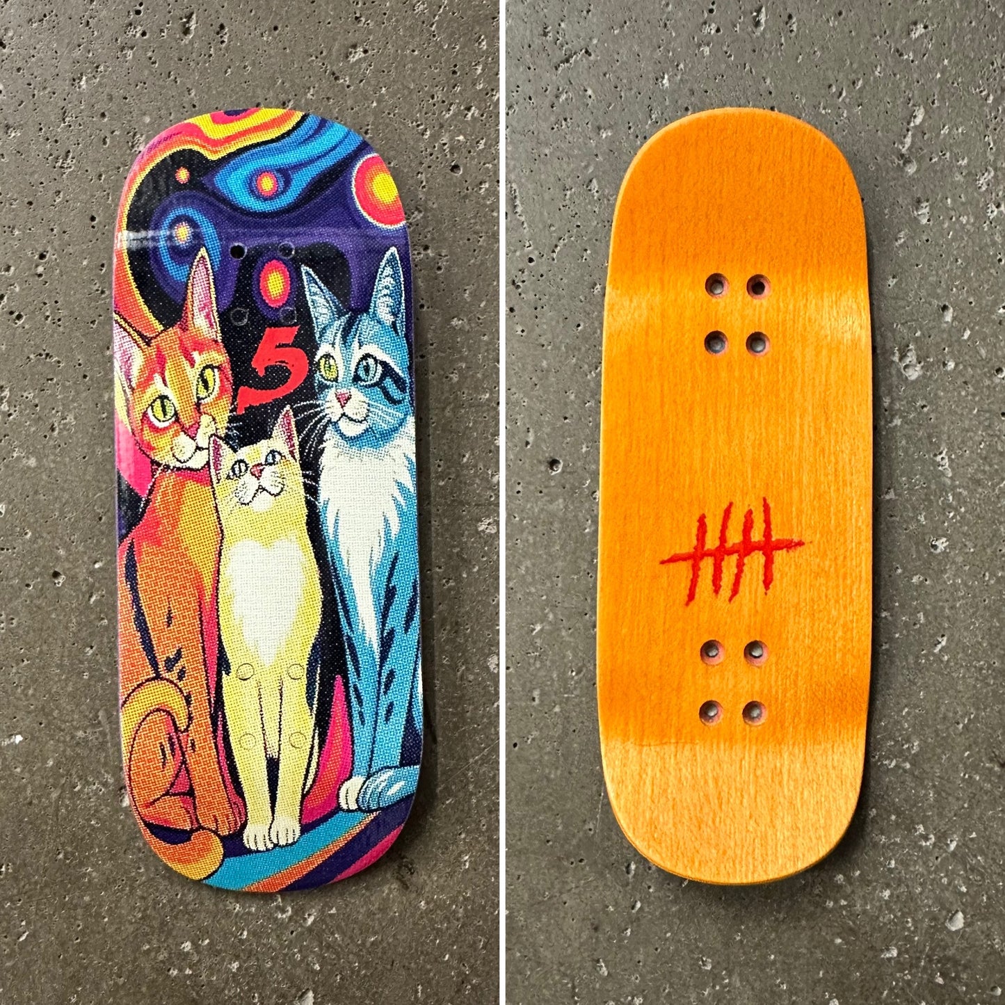 Five Luck Fingerboards - Tech 5 Mold