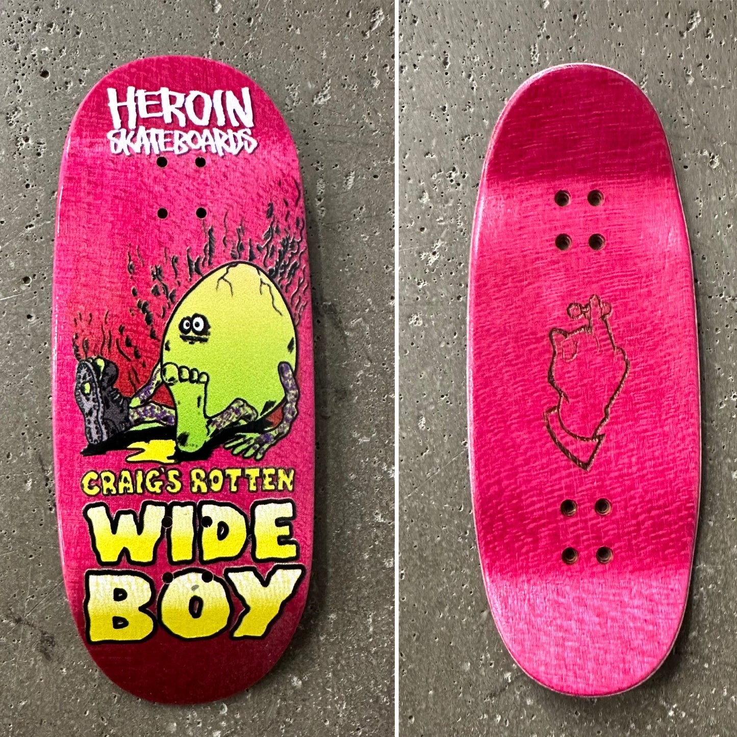 Stinkefingaz X Heroin Skateboards