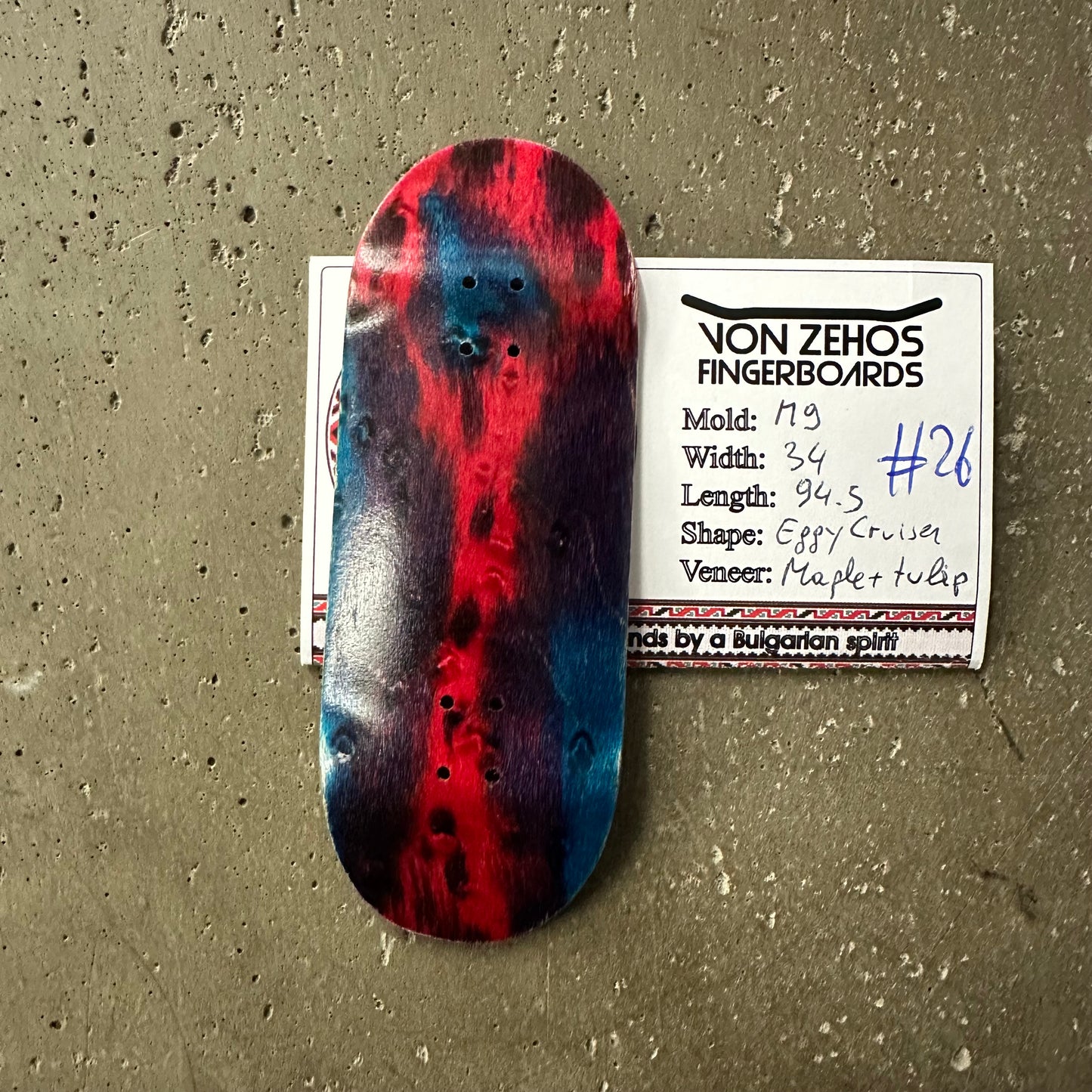 Von Zehos Fingerboards