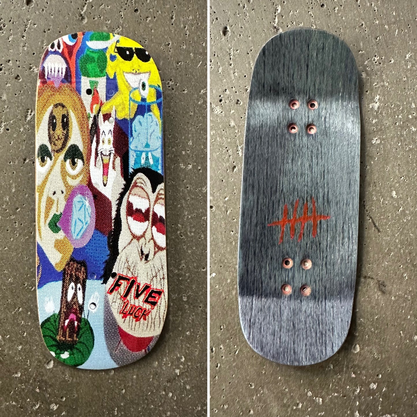 Five Luck Fingerboards - Tech 5 Mold