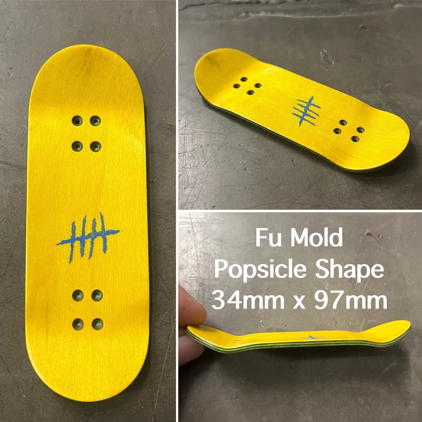 Five Luck Fingerboards - Fu Mold