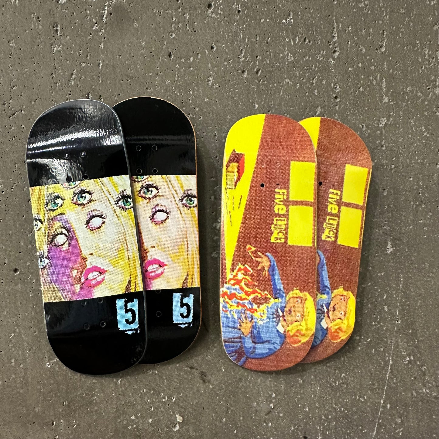 Five Luck Fingerboards - Tech 5 Mold