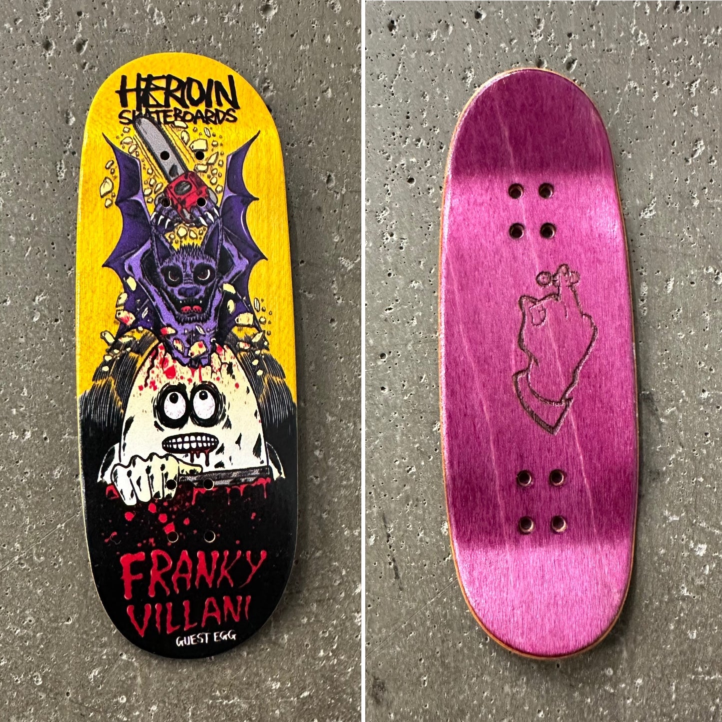 Stinkefingaz X Heroin Skateboards