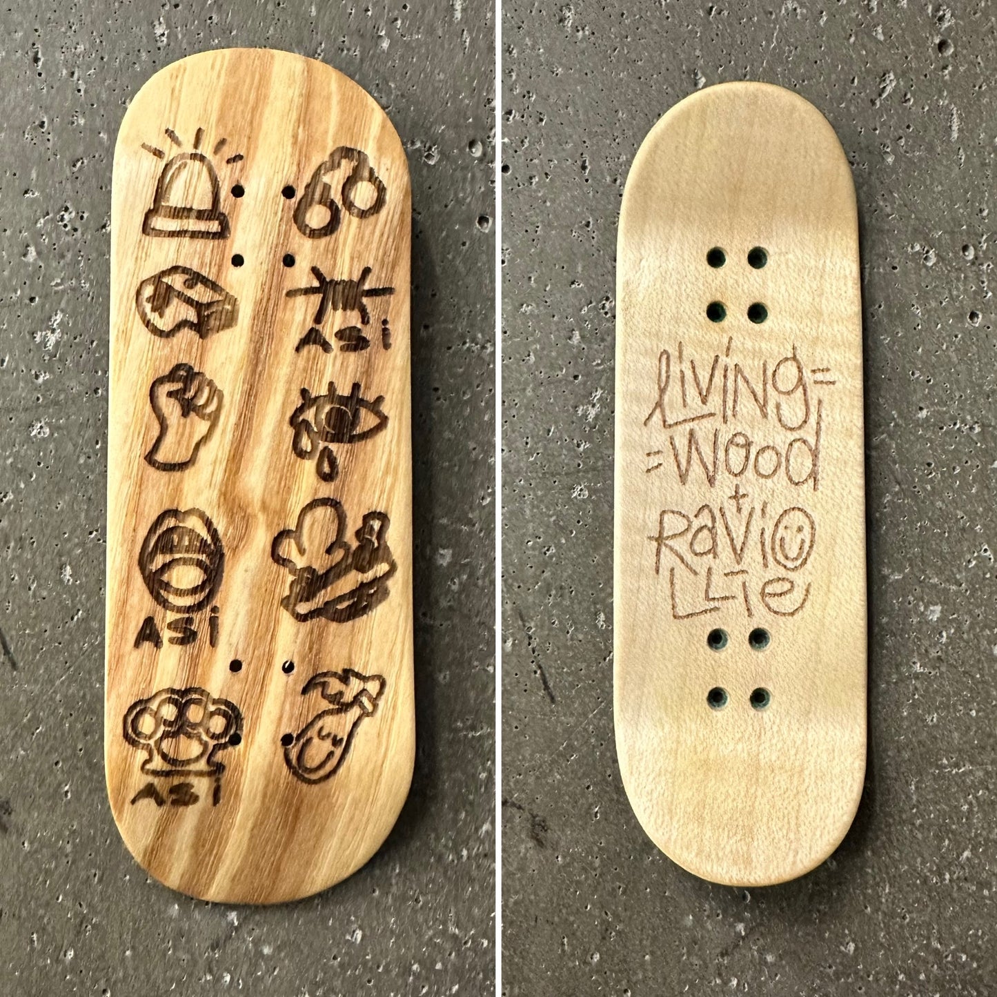 Living Wood Fingerboards