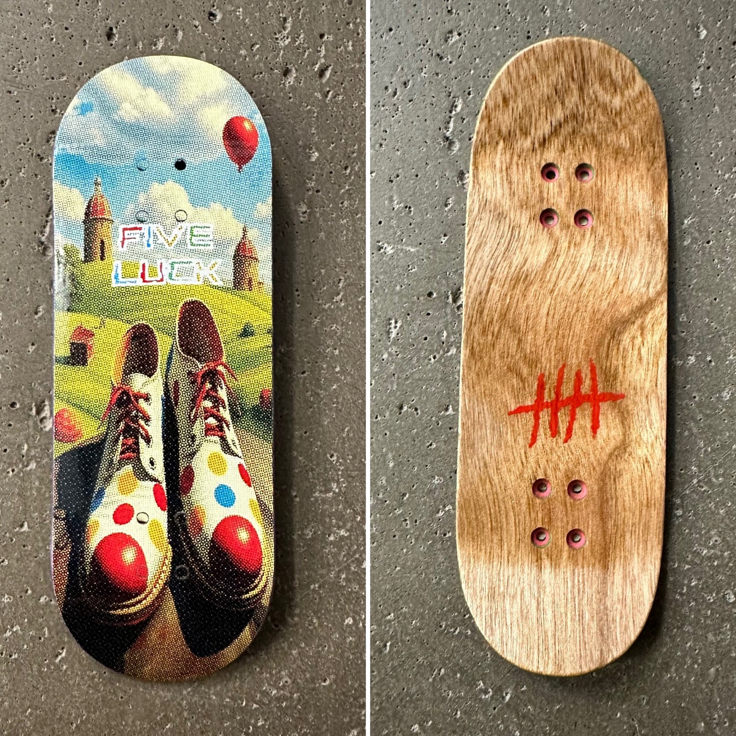 Five Luck Fingerboards - Fu Mold