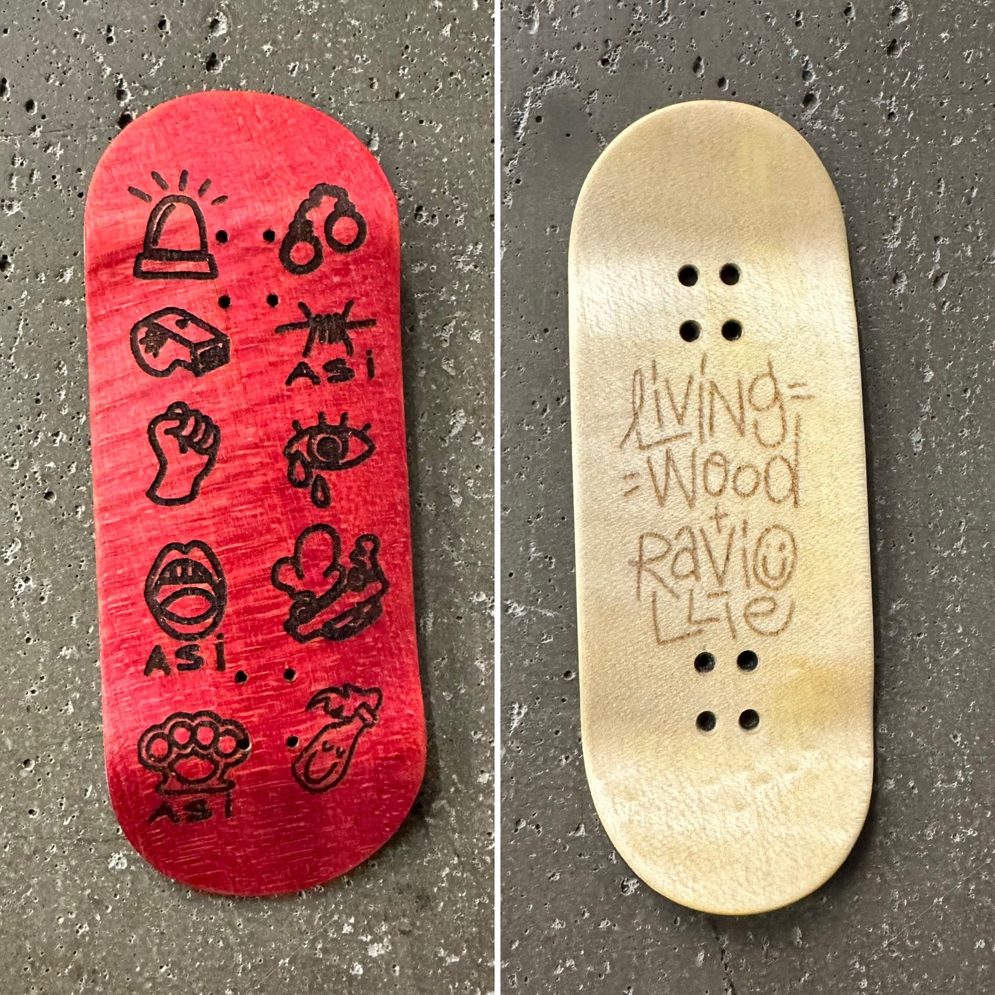 Living Wood Fingerboards