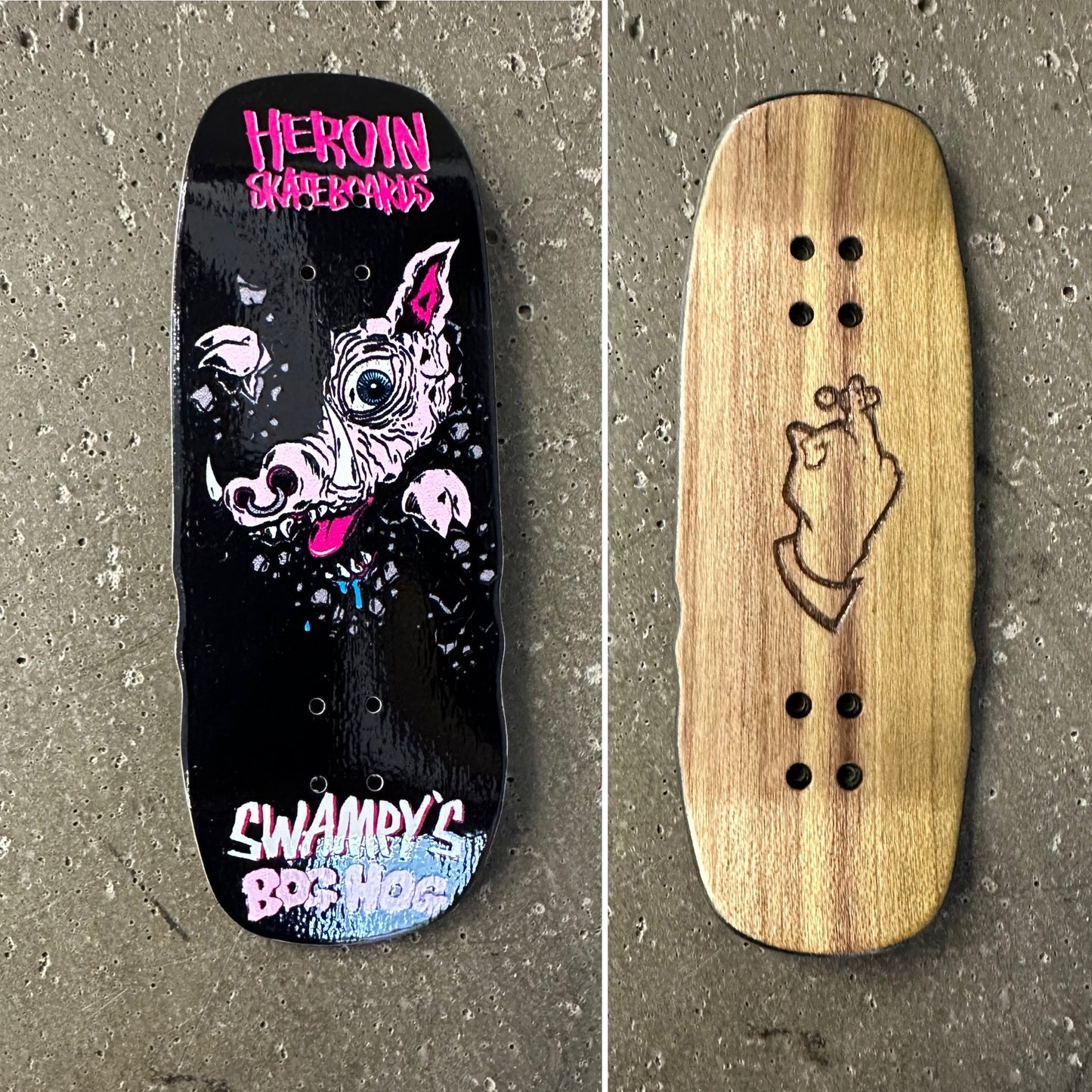 Stinkefingaz X Heroin Skateboards