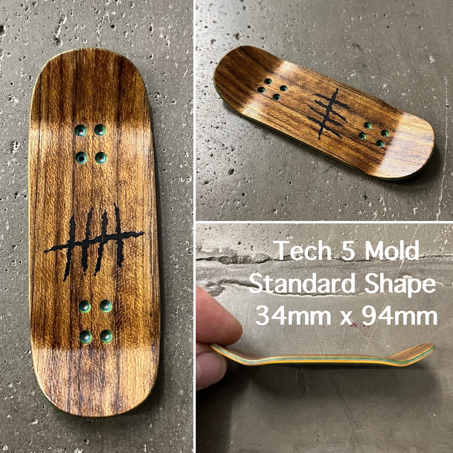 Five Luck Fingerboards - Tech 5 Mold