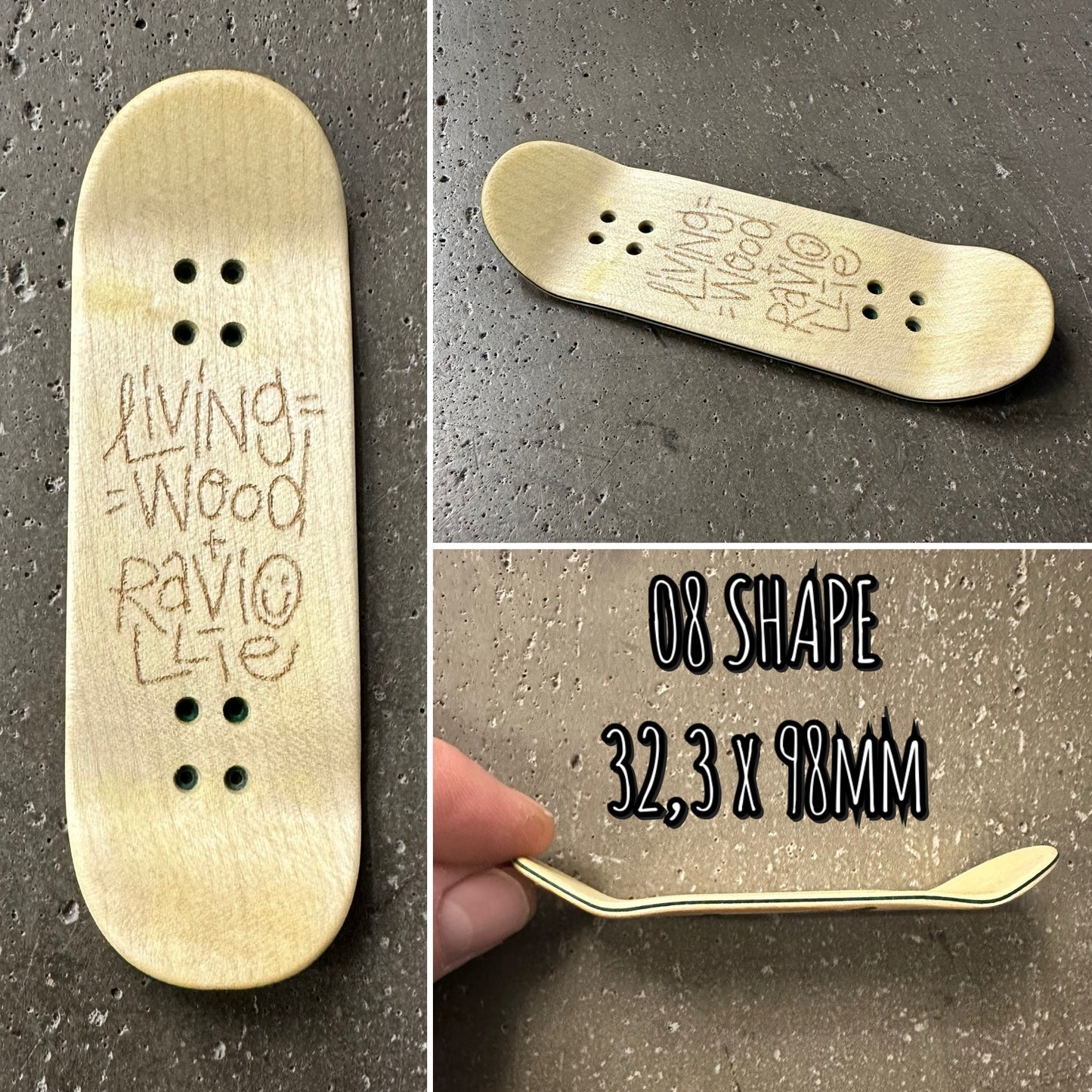 Living Wood Fingerboards