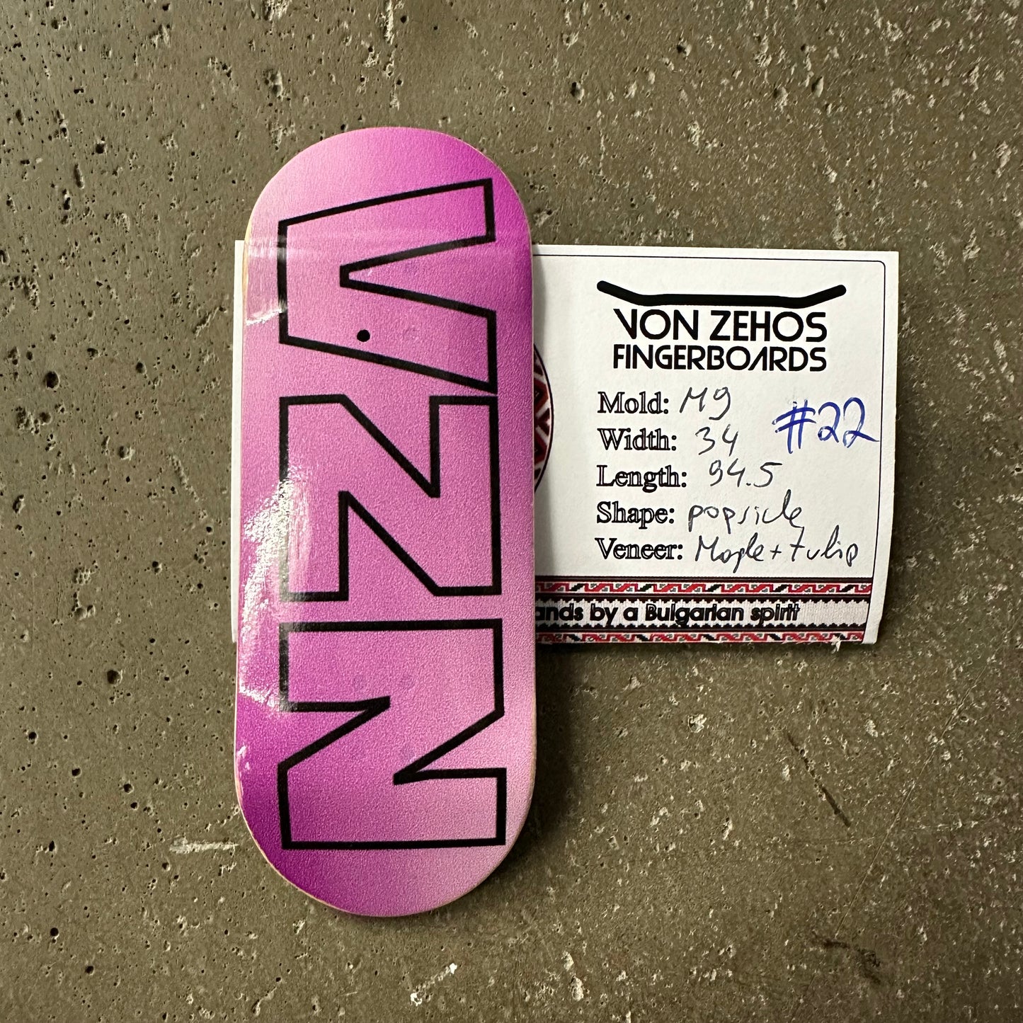 Von Zehos Fingerboards