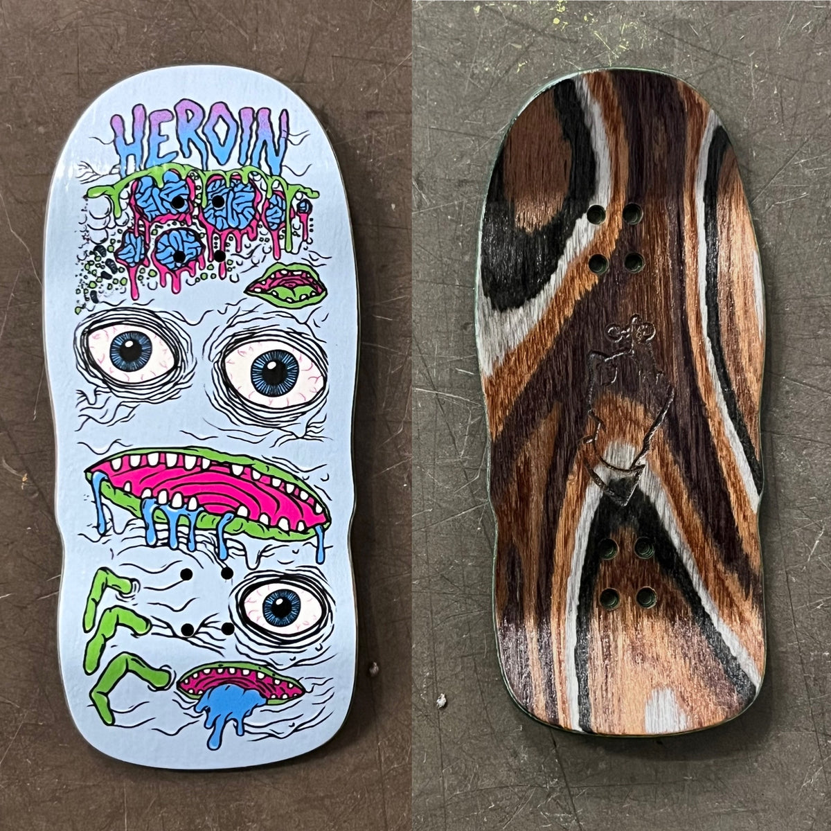 Stinkefingaz X Heroin Skateboards