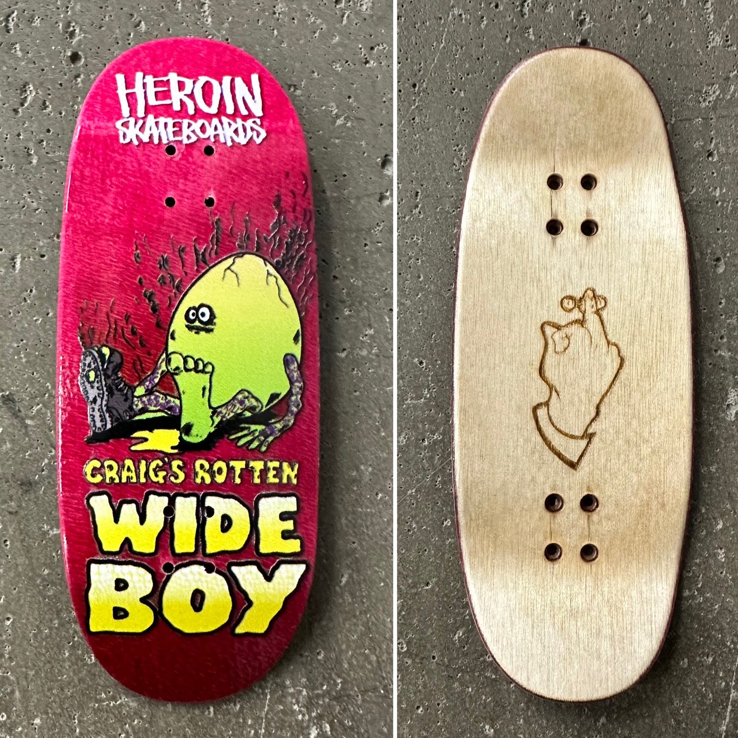 Stinkefingaz X Heroin Skateboards